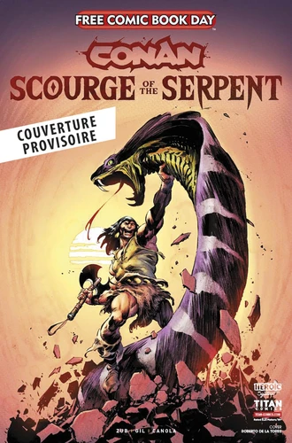 page album Conan le Barbare : Scourge of the Serpent