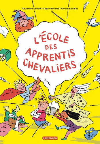 page album L'école des apprentis chevaliers