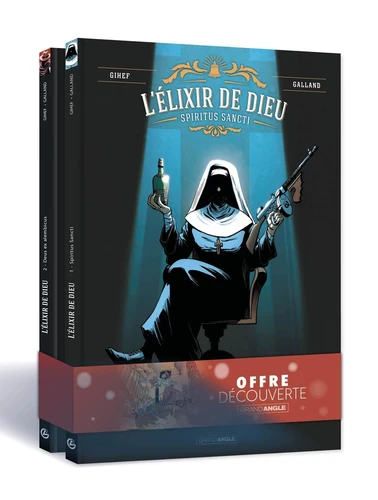 page album L'Elixir de Dieu - pack promo vol. 01 + vol. 02