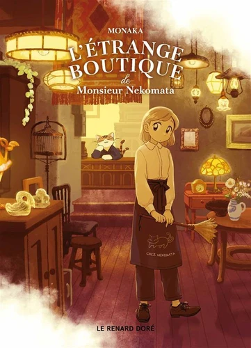 page album L'Etrange Boutique de Monsieur Nekomata