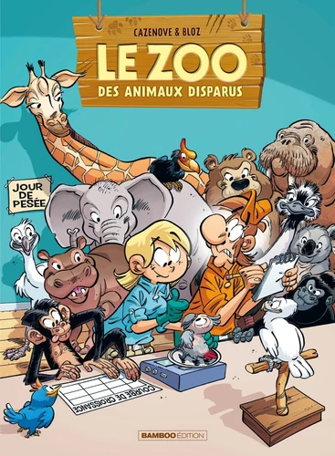 page album Le zoo des animaux disparus Tome 7