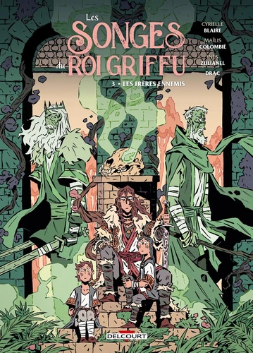 couverture de l'album Les Songes du roi griffu T03 - Les Frères ennemis