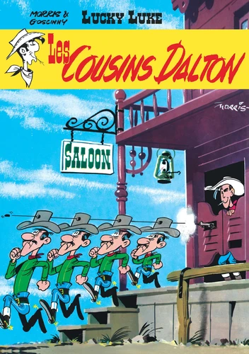 page album Lucky Luke - Tome 12 - Les Cousins Dalton