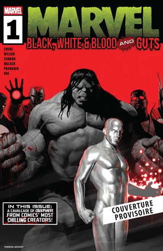 page album Marvel : Black, White & Blod and Guts