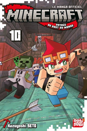 page album Minecraft, le manga officiel - Voyage au bout du monde T10