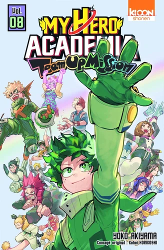 page album My Hero Academia Team-Up Mission Tome 8