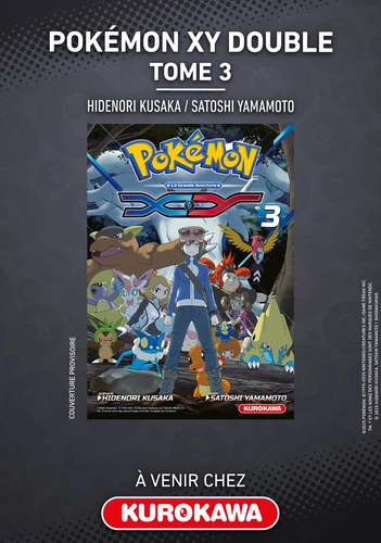 page album Pokémon XY Double - tome 3