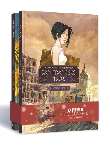 page album San Francisco 1906 - pack promo vol. 01 + vol. 02