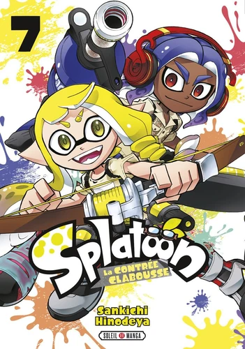 page album Splatoon - La Contrée Clabousse T07