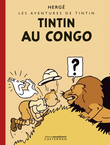 page album Tintin au Congo