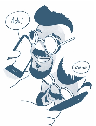 Extrait de Acki, par Max Baitinger