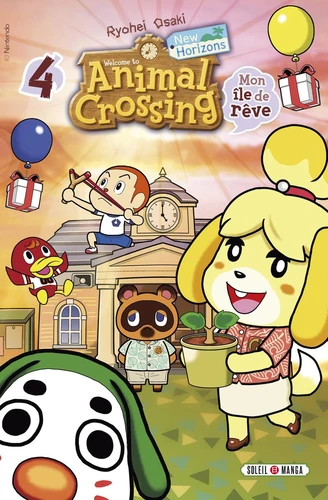 page album Animal Crossing : New Horizons - Mon île de rêve Tome 4