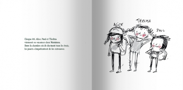 Extrait de La cabane de vacances, par Marie