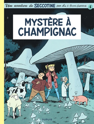 couverture de l'album Mystère à Champignac