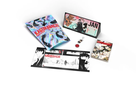 page album Coffret Kagurabachi T10 - édition collector