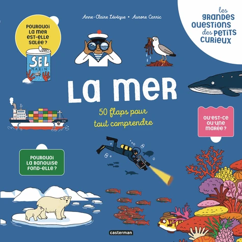 page album Les grandes questions des petits curieux - La mer