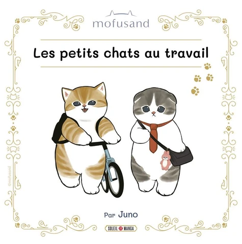 page album Mofusand - Petits chats au travail