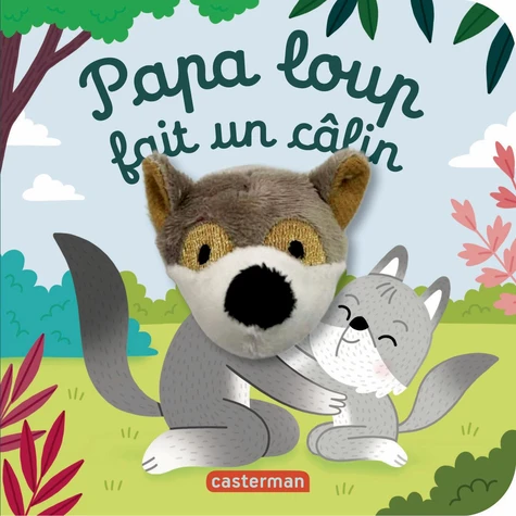 page album Papa loup fait un câlin