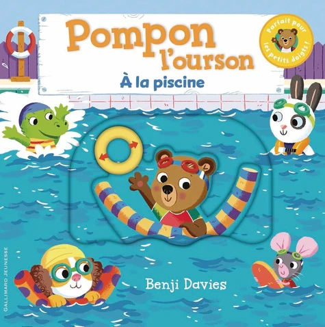 page album Pompon l'ourson : À la piscine