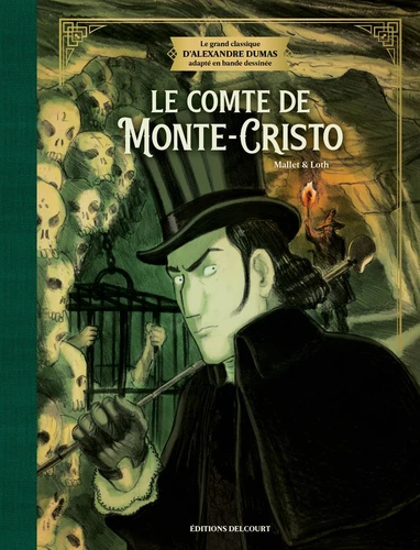 page album Le comte de Monte-Cristo d'Alexandre Dumas . Edition de luxe