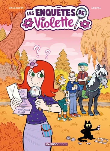 page album Les enquêtes de Violette Tome 4