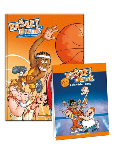 page album Basket dunk - tome 01 + calendrier 2027 offert