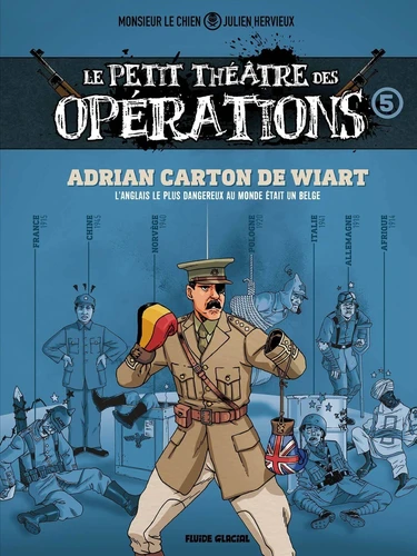 page album Le Petit Théâtre des opérations - tome 05 + 1 planche sticker offerte - édition limitée