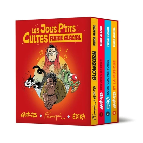 page album Les Jolis P'tits Cultes - coffret