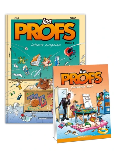 page album Les Profs - tome 01 + calendrier 2027 offert