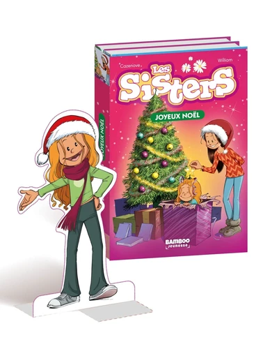 page album Les Sisters - La Série TV - Poche - écrin joyeux noël - silhouette Marine offerte