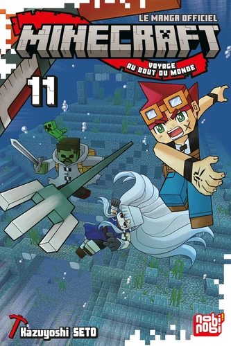 page album Minecraft, le manga officiel - Voyage au bout du monde T11