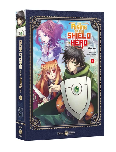 page album The Rising of the Shield Hero - vol. 01 - manga box