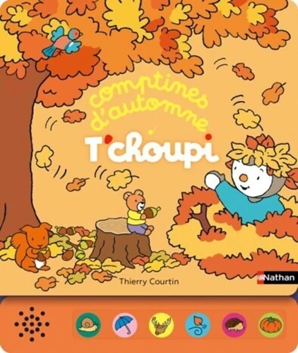page album Comptines d'automne T'choupi