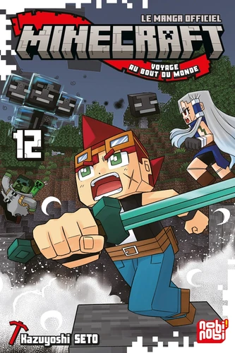 page album Minecraft, le manga officiel - Voyage au bout du monde T12