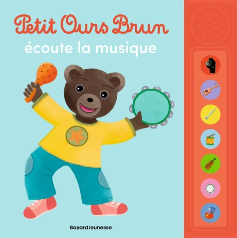 page album Petit Ours Brun écoute la musique