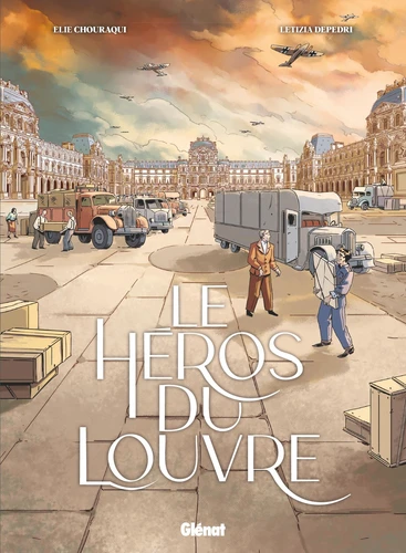 page album Le héros du Louvre Intégrale