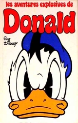 couverture de l'album Les aventures explosives de Donald