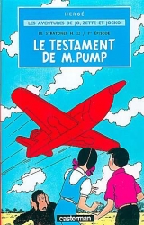 page album Le testament de M. Pump