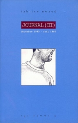 couverture de l'album Journal (III) décembre 1993 - août 1995