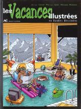 page album Les vacances illustrées en bande dessinée
