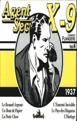 couverture de l'album Intégrale Agent secret X-9 : 1937