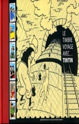 page album Le timbre voyage avec Tintin