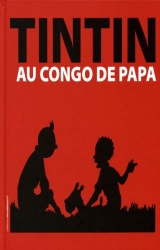 couverture de l'album Tintin au Congo de Papa
