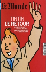 couverture de l'album Tintin - le retour - rouge