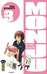 page album Monju - Au service de la justice, T.3