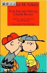 couverture de l'album IL ne faut pas faire ça, Charlie Brown