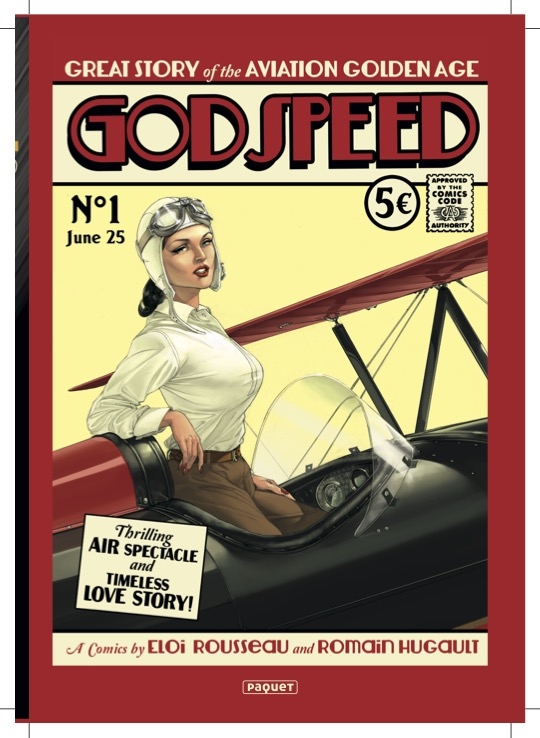 Godspeed, Le Geebee décolle avec Romain Hugault Couverture Godspeed T.1