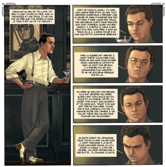 Godspeed, Le Geebee décolle avec Romain Hugault Extrait de Godspeed T.1 version comics © Paquet