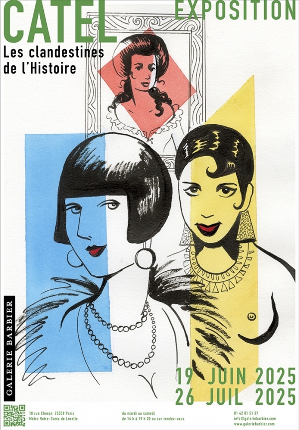Catel, José-Louis Bocquet : « Les clandestines de l’histoire » s’invitent à la Galerie Barbier 