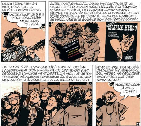 extrait de la BD Des salopes et des anges